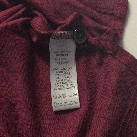 Calvin Klein maroon polo - Picture 4 of 4